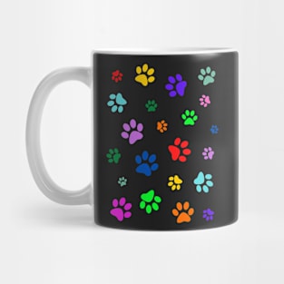 Paw Print Pattern Mug